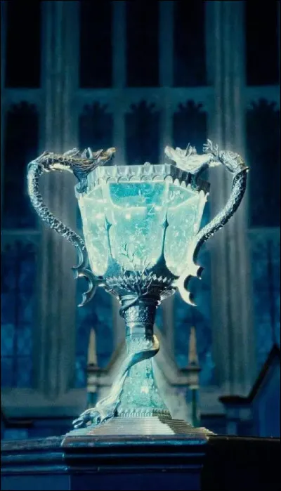 Dans ''La Coupe de feu'', lors de la 3e épreuve du Tournoi, que s'avère être le faux trophée du labyrinthe ?