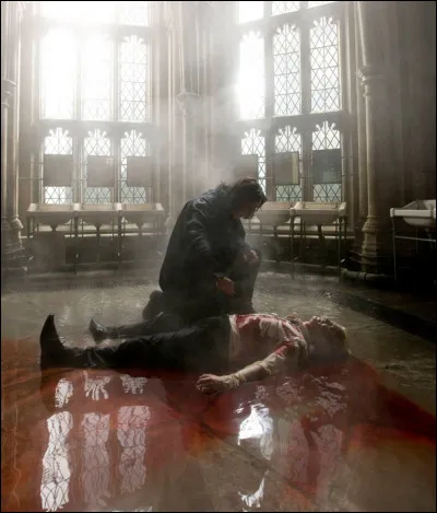 Suite à cette scène, quelle formule utilise Rogue pour soigner ses blessures ?