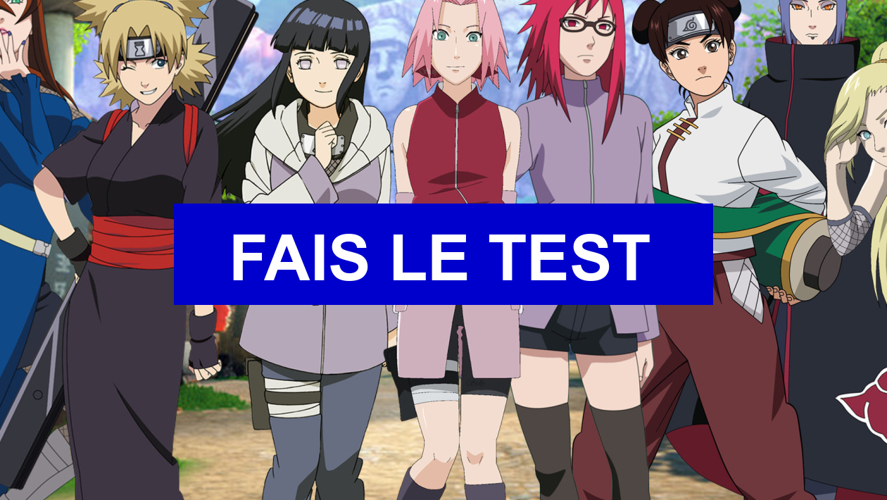 Test De Personnalité Naruto Shippuden Test de personnalité Quel personnage féminin de Naruto es-tu ?