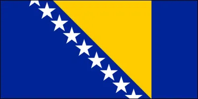 Quelle est la signification des étoiles sur le drapeau de la Bosnie ?