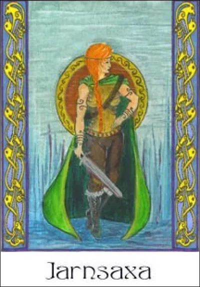 Járnsaxa est l'amante d'un célèbre dieu. Lequel ?