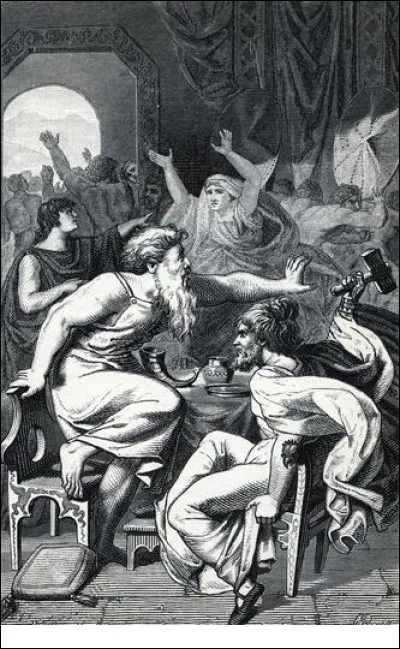 Il existe un satellite de Saturne qui porte le nom d'un voleur, Þrymr. Mais au juste, qu'a-t-il volé ?