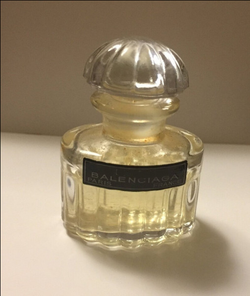 Comment se nomme ce parfum de Balenciaga ?