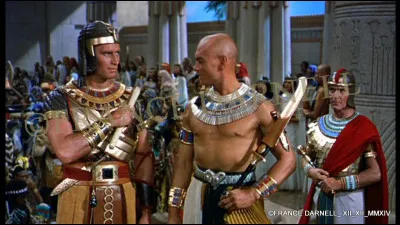 Quel est ce film avec Charlton Eston et Yul Brynner ?
