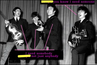 Avec une chanson des Beatles, ça peut le faire...
[Quel est le mot caché ?]