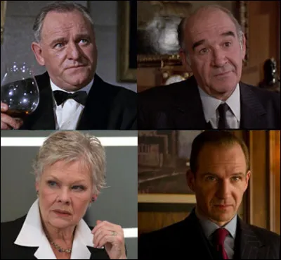 Dans la saga des "James Bond", qui est le patron de 007 ?