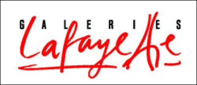 Que représentent les deux T de "Galeries Lafayette" ?