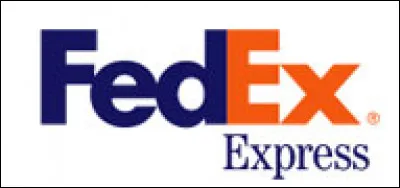 Quelle forme se cache dans le logo de "FedEx" ?