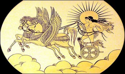 Quel dieu personnifie la lumière du Soleil ?