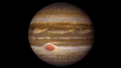 On dit de moi que je suis la planète gazeuse la plus massive et la plus grande du Système solaire. Je possède 79 satellites dont les plus connus sont Europe, Callisto et Ganymède.
Je suis...