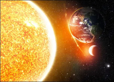 Sachant que le Soleil est environ 400 fois plus &eacute;loign&eacute; de la Terre que la Lune, combien de temps une fus&eacute;e prendrait-il &agrave; rejoindre cette &eacute;toile (sans tenir compte de l'impossibilit&eacute; rendue &agrave; cause de la chaleur) ?