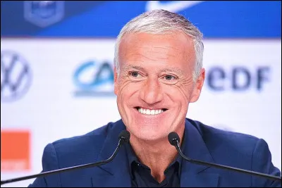 15 octobre, Didier Deschamps - À quel numéro a-t-il évolué ?