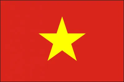 A quel pays d'Asie correspond ce drapeau à la grande étoile jaune sur fond rouge ?