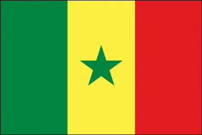 Quel est ce pays d'Afrique dont le drapeau possède une étoile verte ?