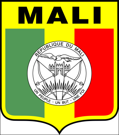Dans quelle partie du monde se trouve le Mali, dont vous voyez le drapeau de l'équipe olympique de foot en photo ?