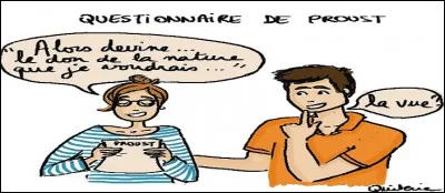 Le fameux questionnaire dit "de Proust" est à l'origine, un test anglais titré "Confessions".