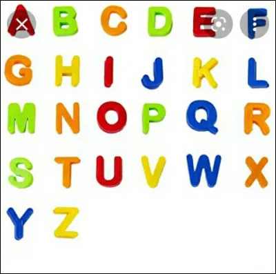 Quelle est la première lettre de ton prénom ?