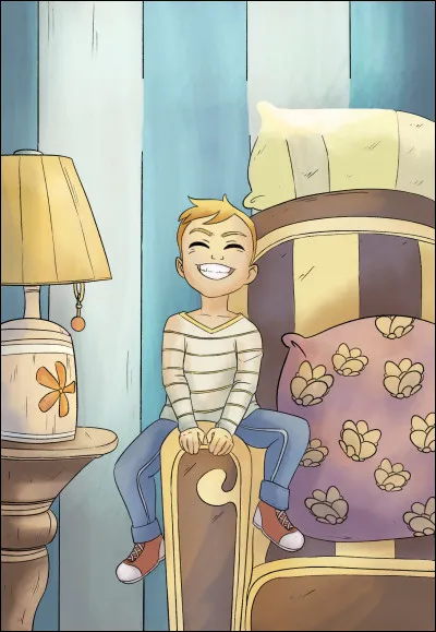 Dans "Le Monstre des Bisous", de qui Joshua est-il amoureux ?