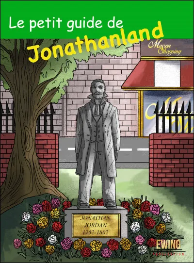 Qui est sur la couverture de "Le Petit Guide de Jonathanland" ?