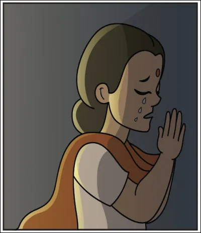 Où se trouve Avani, la mère de Daya ?