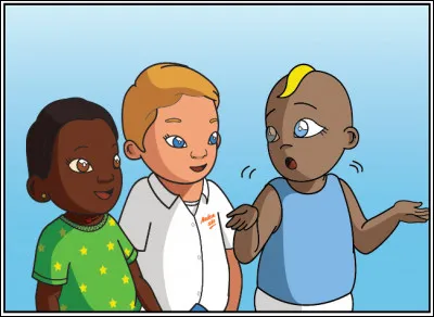 Qui sont les deux amis qui accompagnent Baby Madison dans cette aventure ?