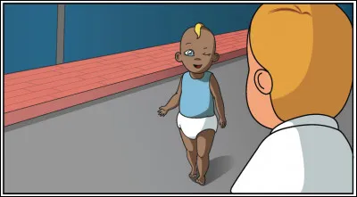 Quel engin a emmené Christopher pour se déplacer ?