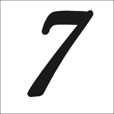 Qui porte le numéro 7 sur le terrain ?