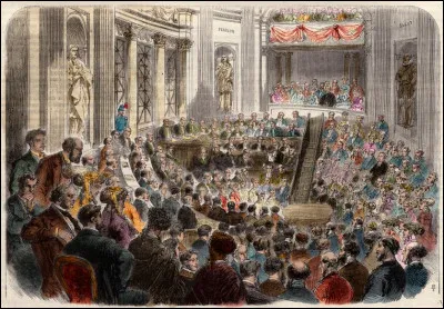 En quelle année est-il élu à l'Académie française ?