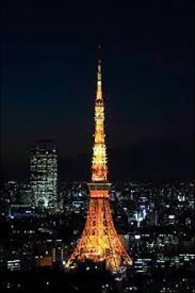 Question très facile pour les fans du Japon, et en particulier de sa capitale ! Quel est ce building semblable à la Tour Eiffel ?