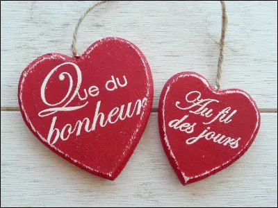 Qu'est-ce qu'un bonheur du jour ?