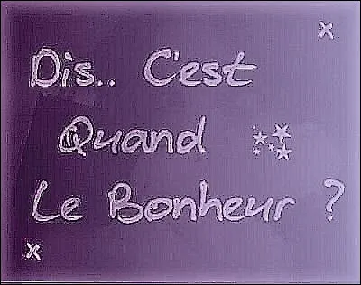Pour quel rappeur "L'argent ne fait pas le bonheur" ?