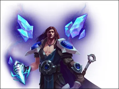 Dans l'explication du smite (châtiment) sur le luncher, qui est le champion utilisé ?