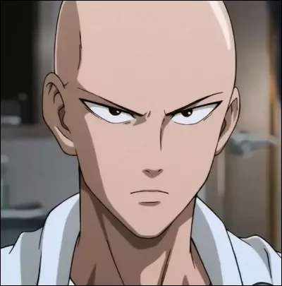 Dans l'animé "One Punch Man", pourquoi le héros principal est-il chauve ?