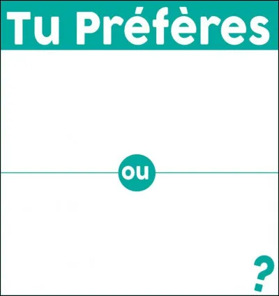 Tu préfères... Tes amis ou ta famille ?