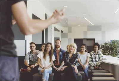 Tu es sur le point de présenter un exposé, comment te sens-tu ?