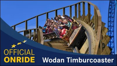 Encore une attraction connue d'Europa-Park : le Wodan Timburcoaster dans le quartier islandais du parc. Avec ses 40 mètres de hauteur et son accélération maximale de 3,5 G, il peut atteindre 100 km/h. Mais quelles attractions croise-t-il pendant le parcours ?