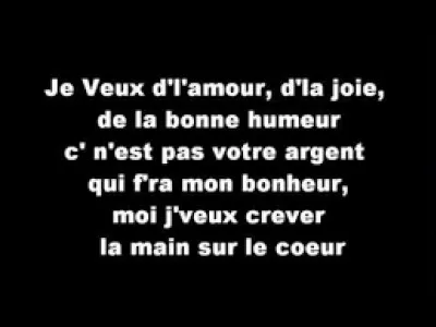 Laquelle de ces chanteuses chante "Je veux" en 2010 ?