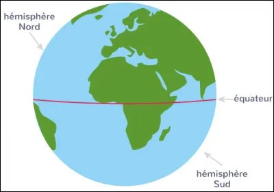 Dans l'hémisphère sud, de quelle couleur est la neige ?