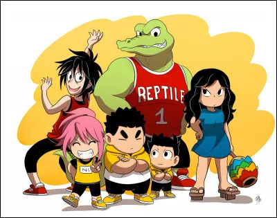 De quel manga viennent ces personnages ?