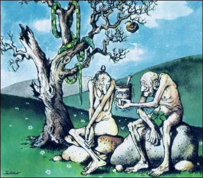 Ah, elle nous aura coûté cher cette pomme !