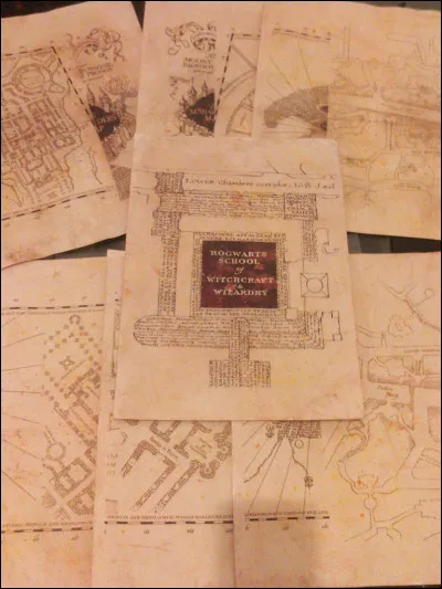 Où Fred et George ont-ils pris la carte du Maraudeur ?