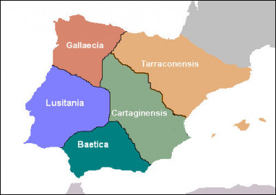 Jusqu'au IVe s., les révoltes "bagaudes" comme les invasions germaniques - hormis celle [...de quelle tribu ?] jusqu'à Tarragone en 258 - épargnent l'Hispania romaine.