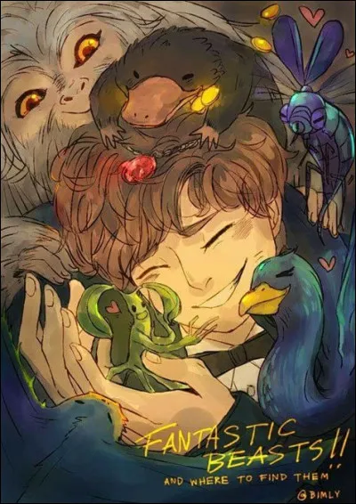 Quelle créature fantastique n'est pas au registre immense de la valise ?