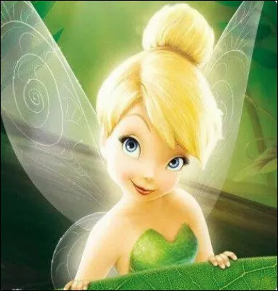 "La Fée Clochette" : De quelle couleur était la malheureuse coccinelle qui a atterri sur la tête d'ondine (la fée sur l'image) ?