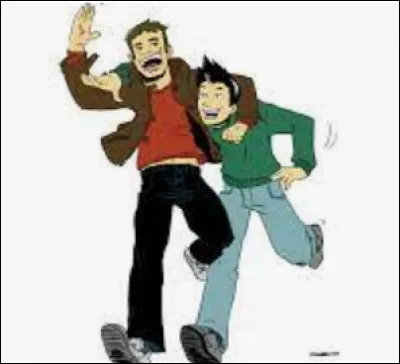 Ton fils a invité son copain à la maison sans ton accord. 
Que fais-tu ?