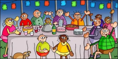 "Hier nous avons dîné avec quelques amis", cette phrase est écrite :