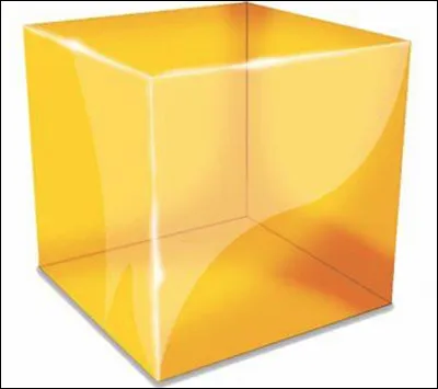 C'est un hexaèdre régulier.