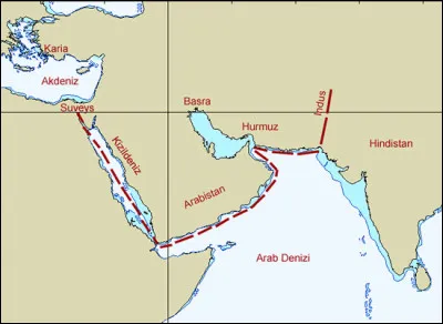 Mais ! Si l'on remonte dans le temps, quelques siècles avant Alexandre, il y a le récit d'un certain Scylax de Caryanda. C'était un navigateur grec chargé d'une exploration par le perse Darius Ier, qui devait le conduire de l'Indus jusqu'aux côtes de l'Arabie. 
À cause de quel événement, cette exploration dura-t-elle près de trente mois ?