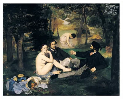 Manet &eacute;tait un pr&eacute;curseur, mais question pique-nique, n'aurait-il pas oubli&eacute; quelque chose ?