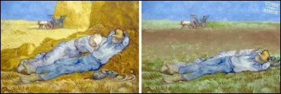Sachant qu'un tableau de Van Gogh co&ucirc;te d&eacute;j&agrave; tr&egrave;s cher, combien vaudrait-il "sans gluten" (comme celui de droite), au cours de la mode d'aujourd'hui ?